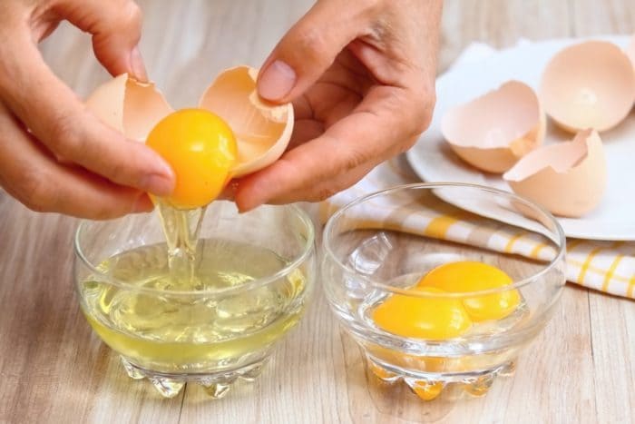 अंडा स्थानापन्न भोजन